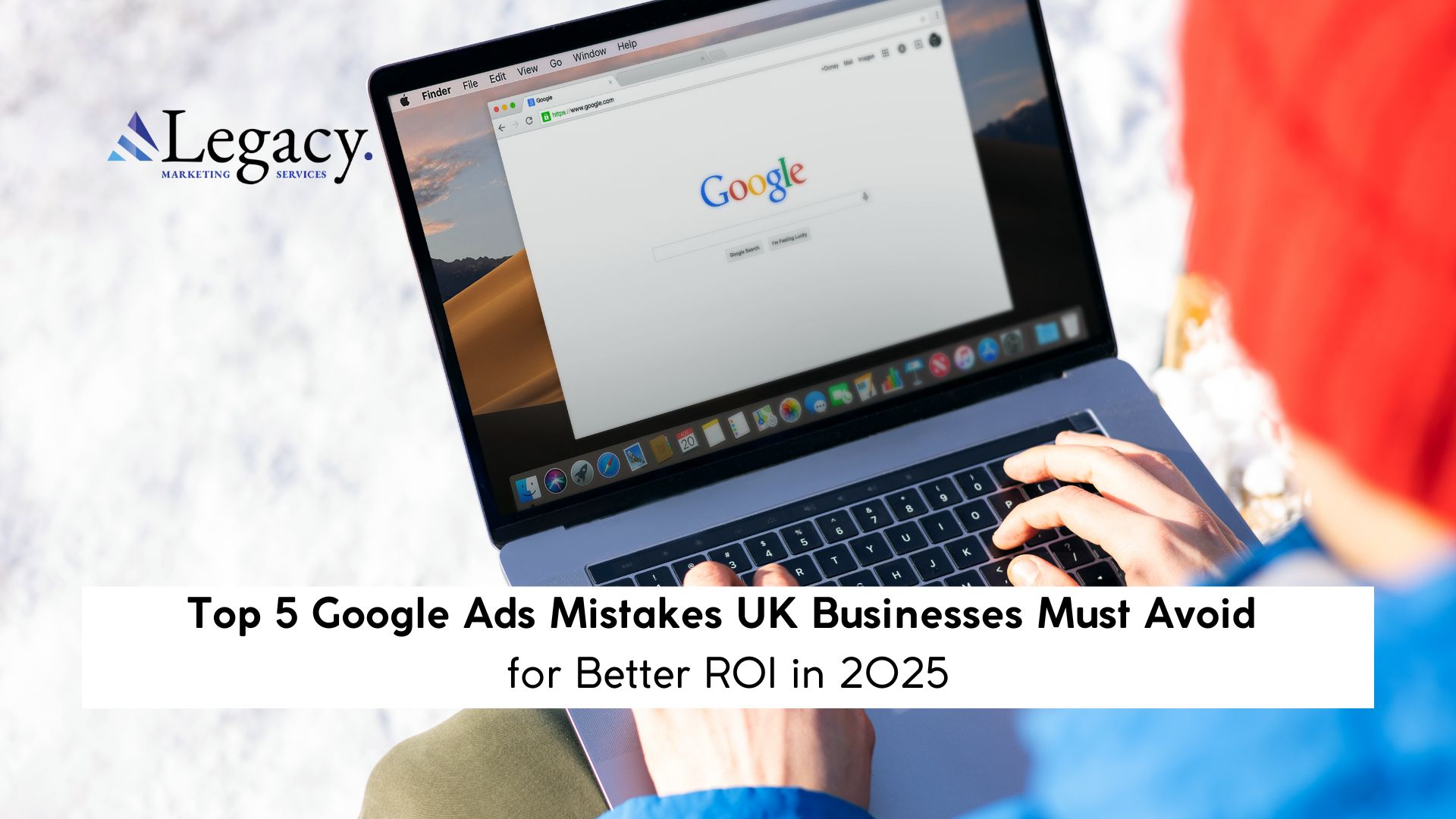 Google Ads dashboard showing keyword performance metrics for UK business campaigns